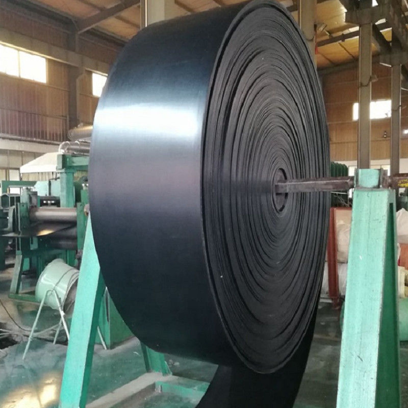 EP200 EP250 EP300 Black Rubber Conveyor Belting