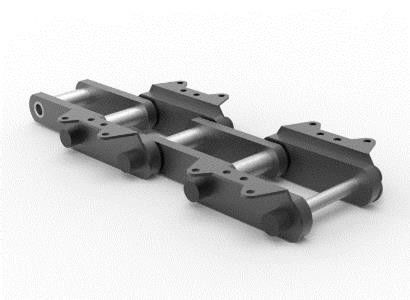 Chuỗi băng tải bằng thép hợp kim 40Cr Kích thước lớn ISO9001
