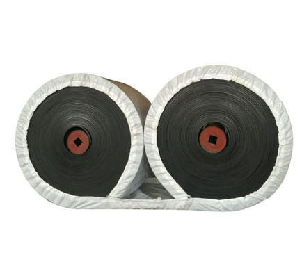 Băng tải cao su nylon / Polyester NN 7 lớp màu đen