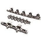 OEM Side Rollers Free Flow Conveyor Chain với vật liệu thép không gỉ