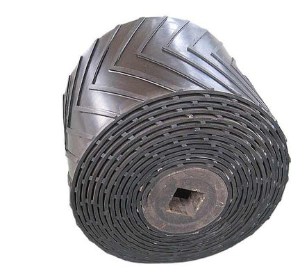 Vành đai vận chuyển cao su mô hình Herringbone để vận chuyển vật liệu mịn