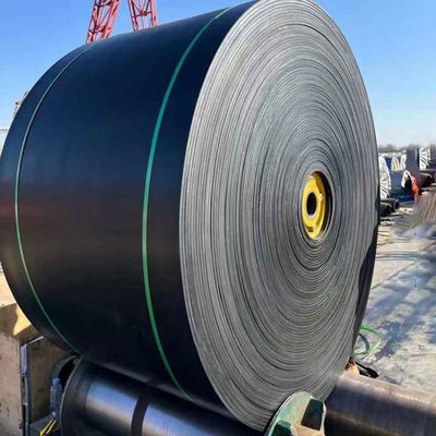 UCER EP100 EP150 EP200 Durable & Long-Lasting Black Rubber Conveyor Belts, Suitable for Multiple Environments